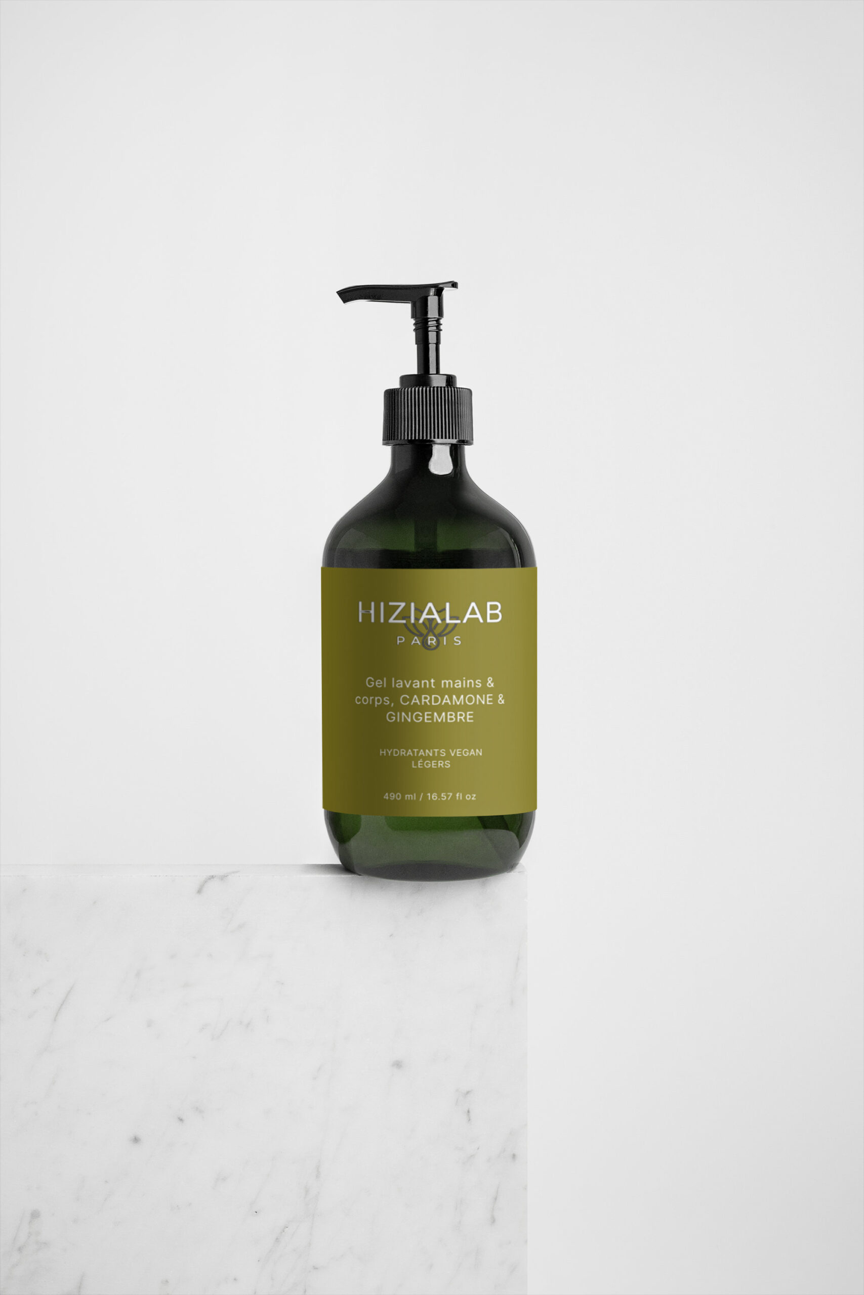 Gel lavant mains & corps, CARDAMONE & GINGEMBRE – Image 3