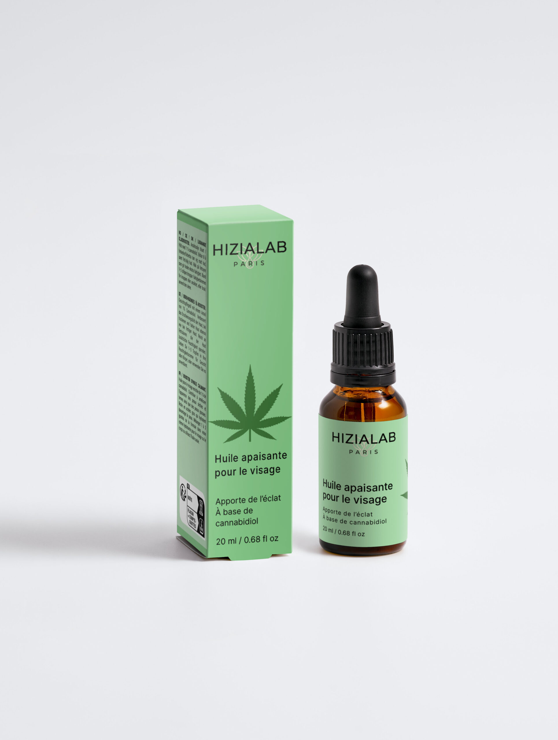 huile apaisante pour le visage