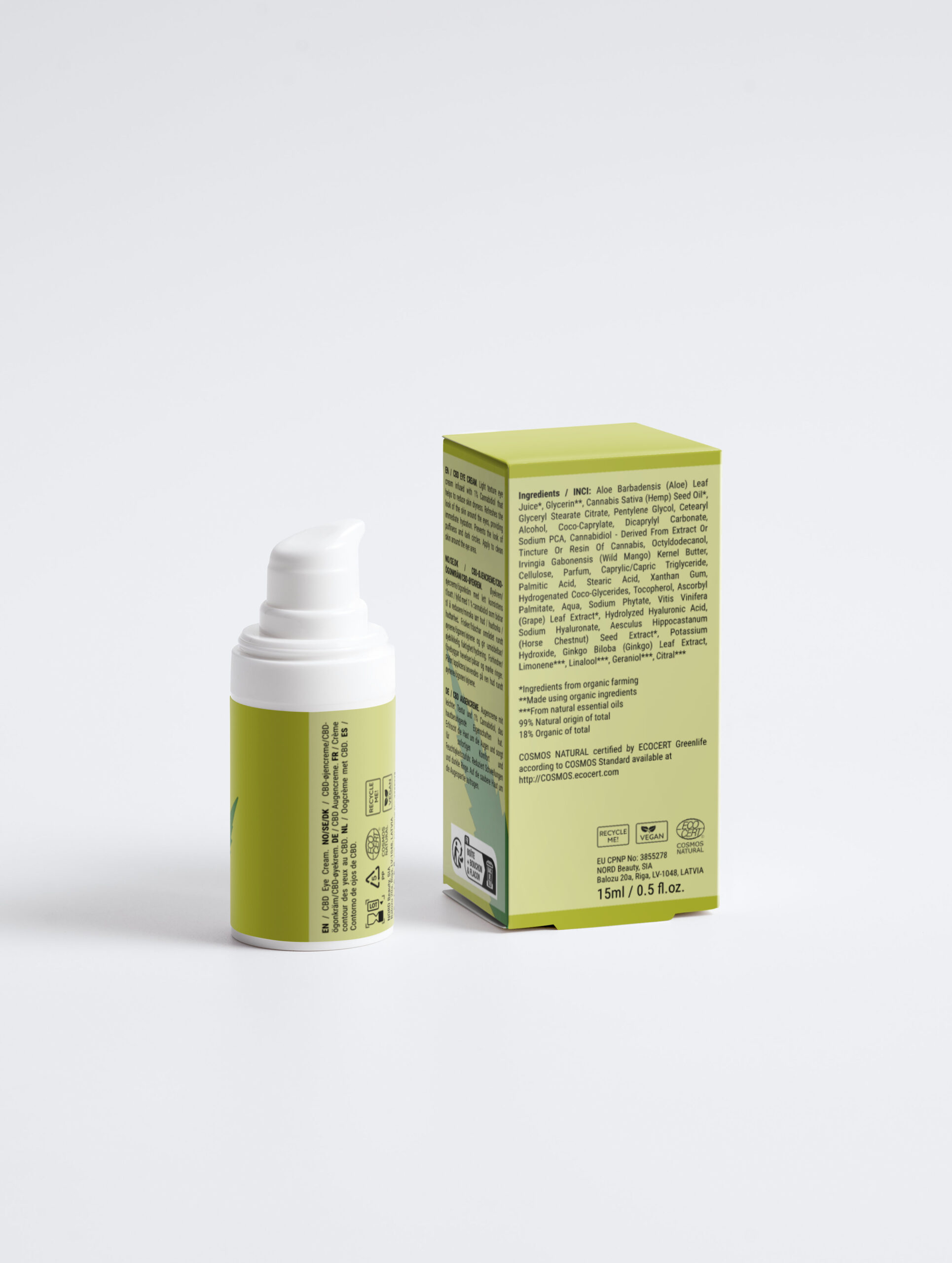 crème apaisante pour les yeux