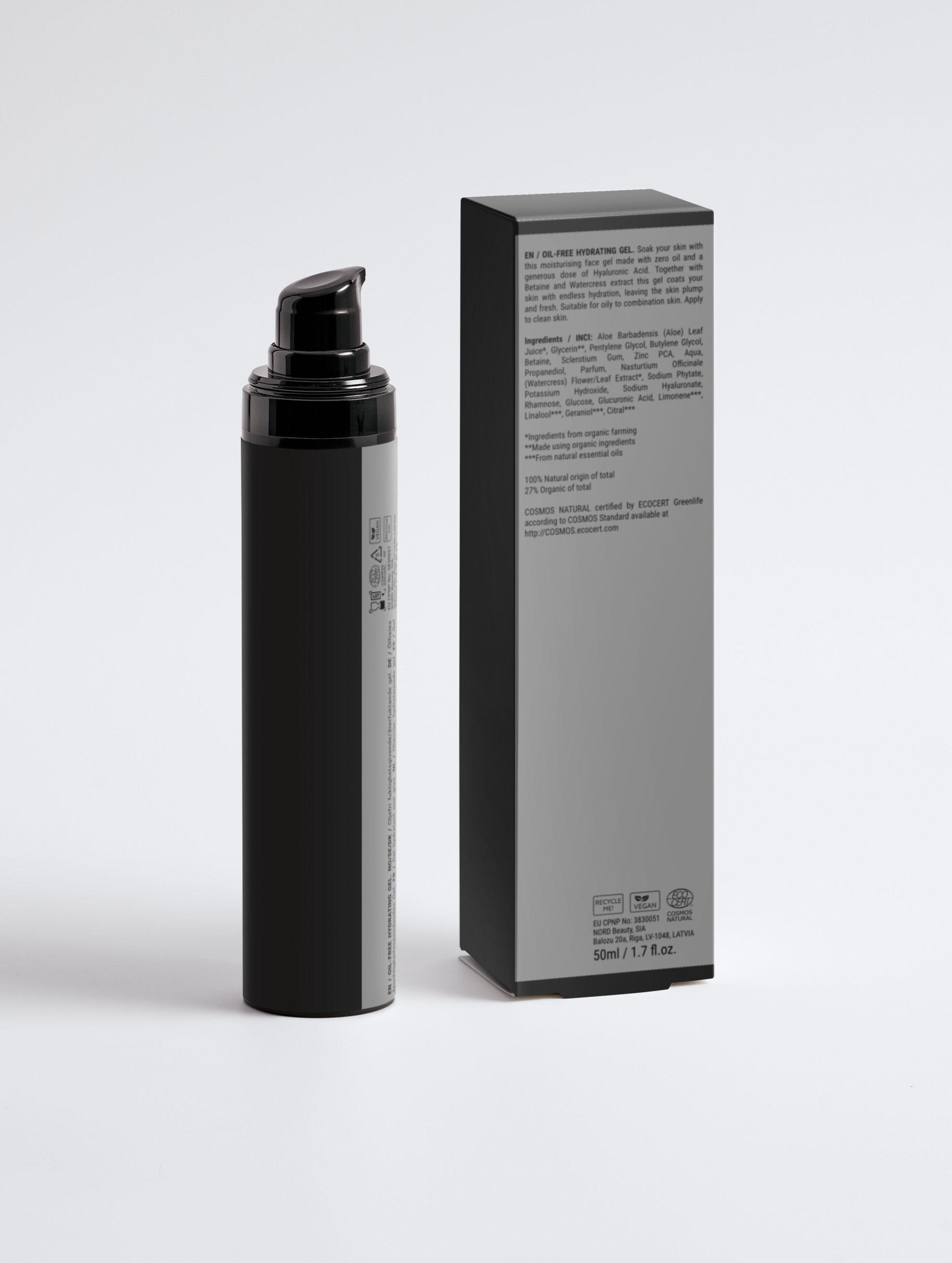 gel hydratant non gras