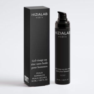 gel visage au zinc sans huile pour hommes