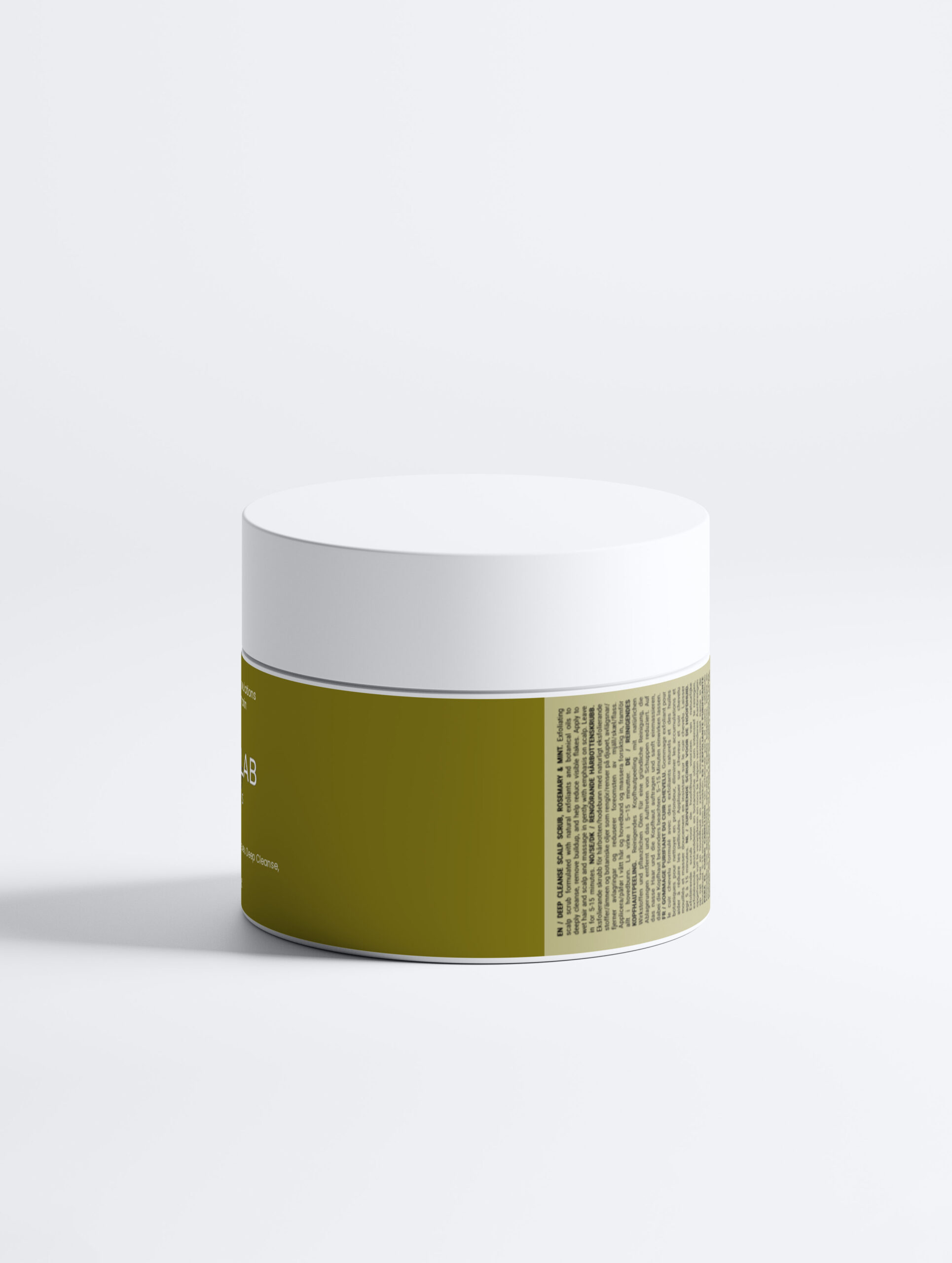 Exfoliant pour cuir chevelu Deep Cleanse, romarin et menthe – Image 2