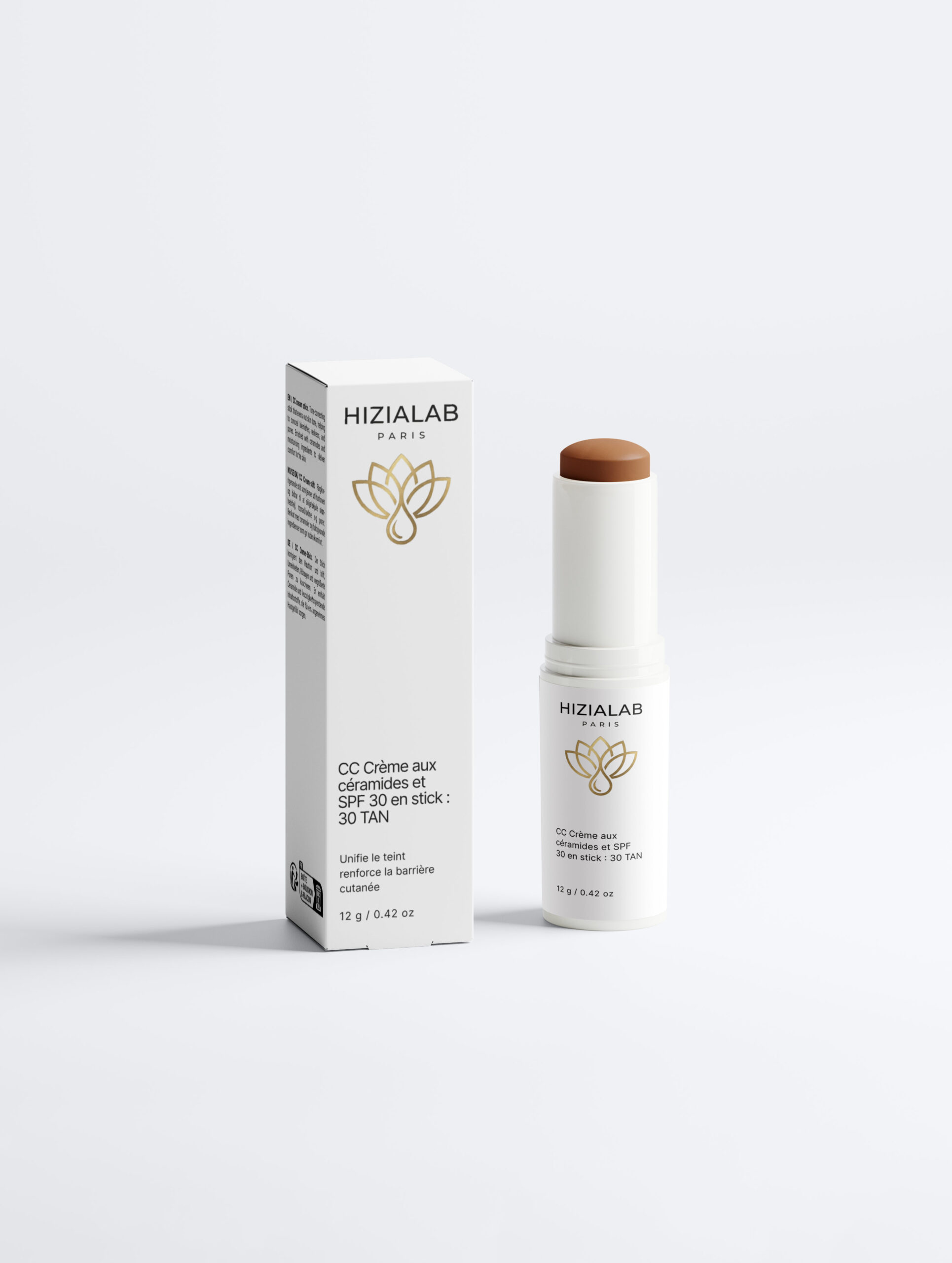 cc crème aux céramides et spf 30 en stick : 30 tan