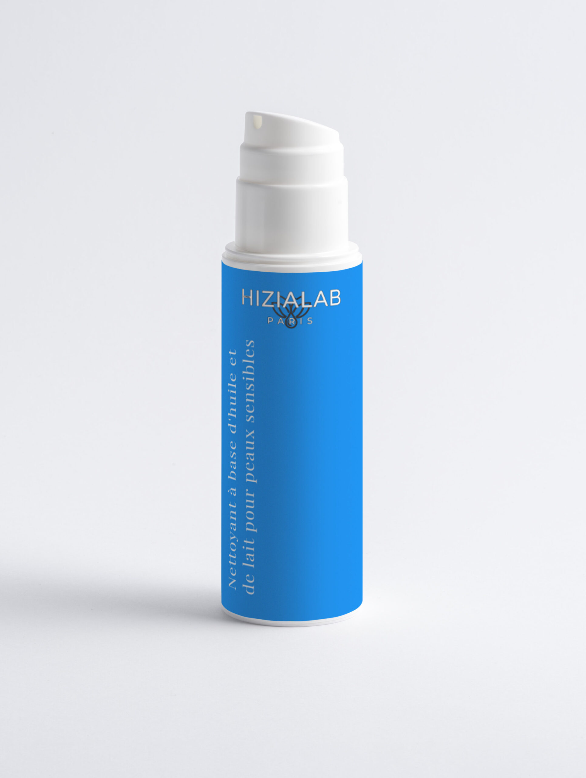 nettoyant à base d'huile et de lait pour peaux sensibles