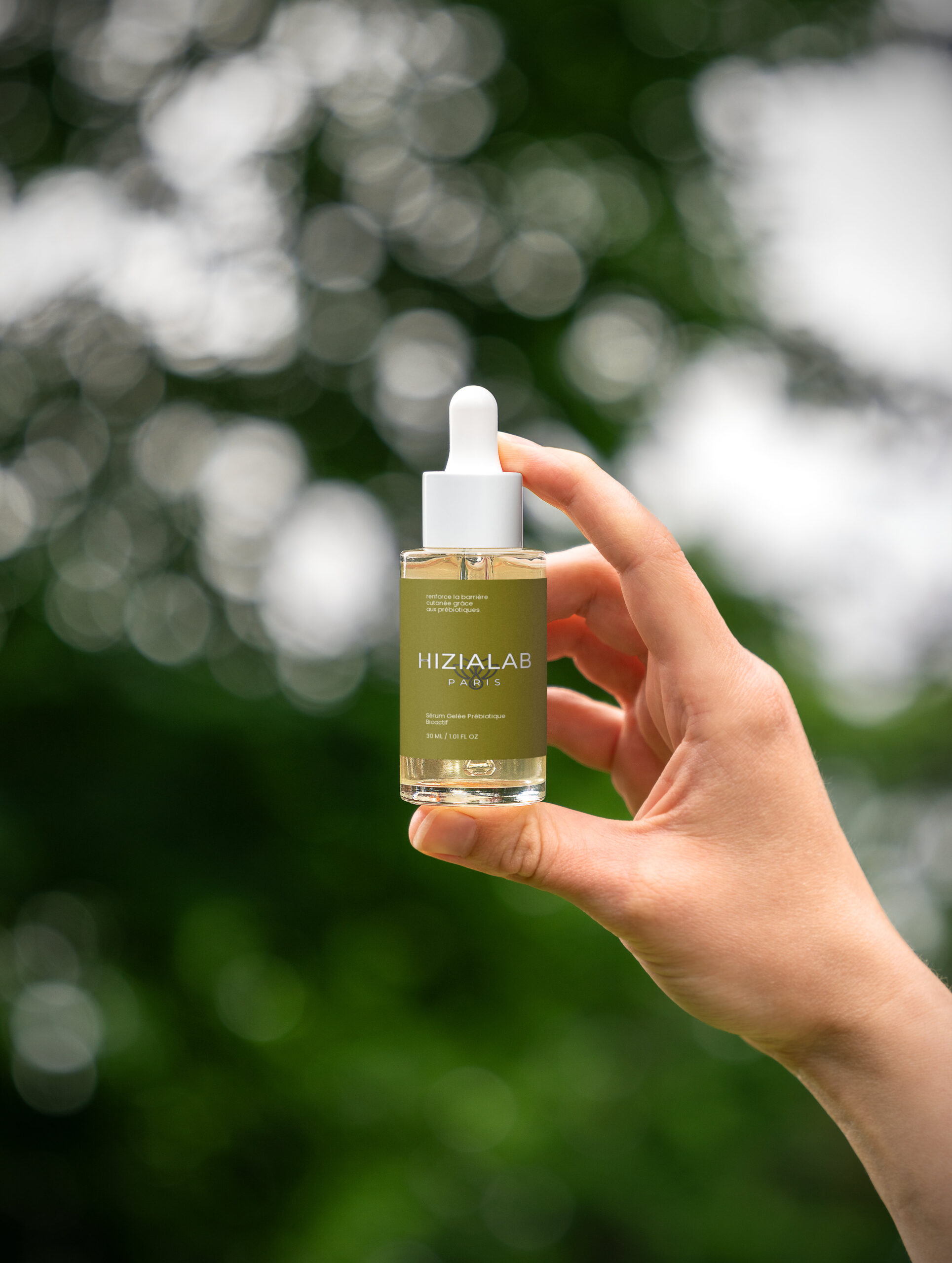 sérum gelée prébiotique bioactif