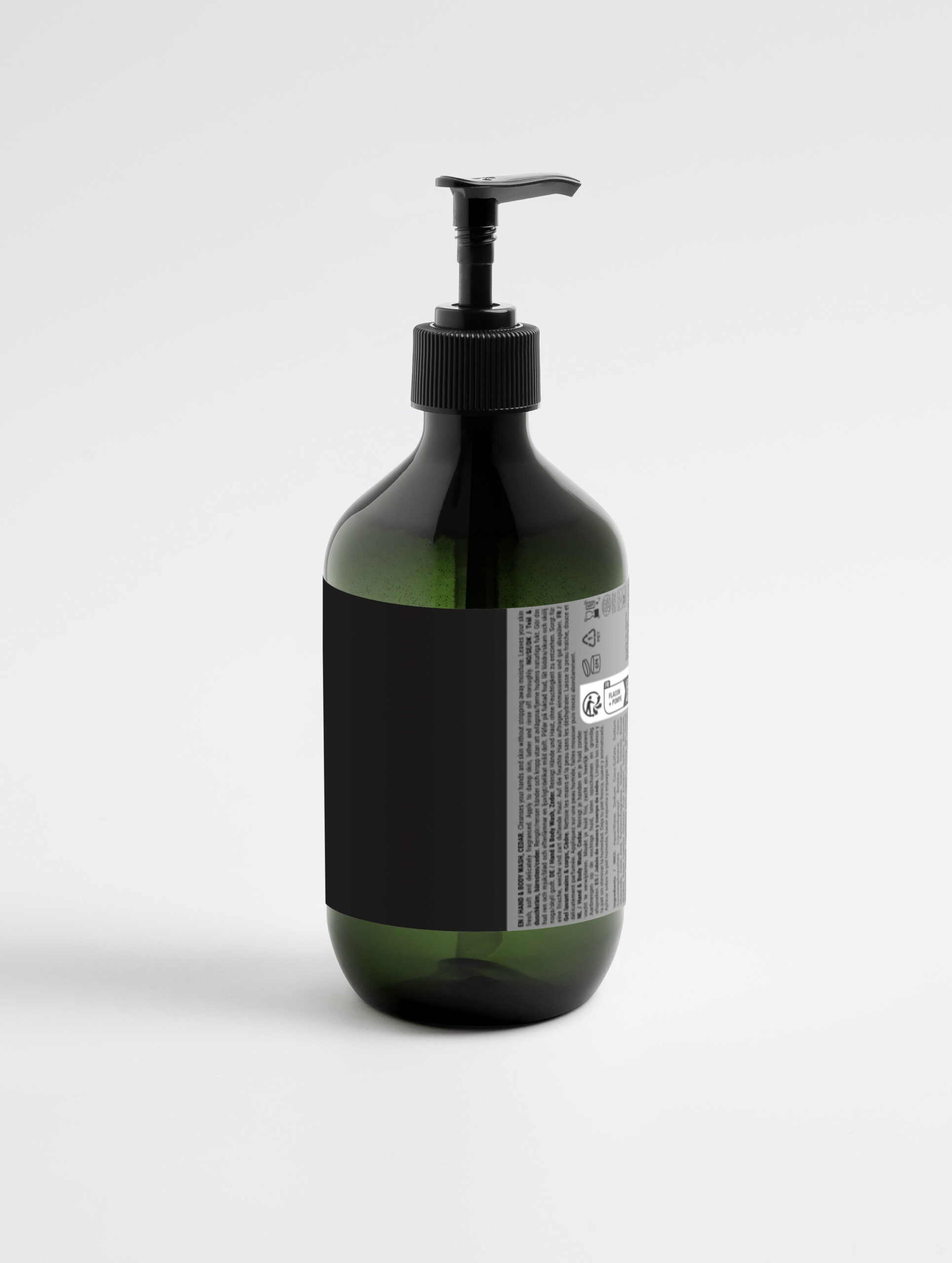 Gel lavant mains & corps, CÈDRE & MENTHE POIVRÉE – Image 2