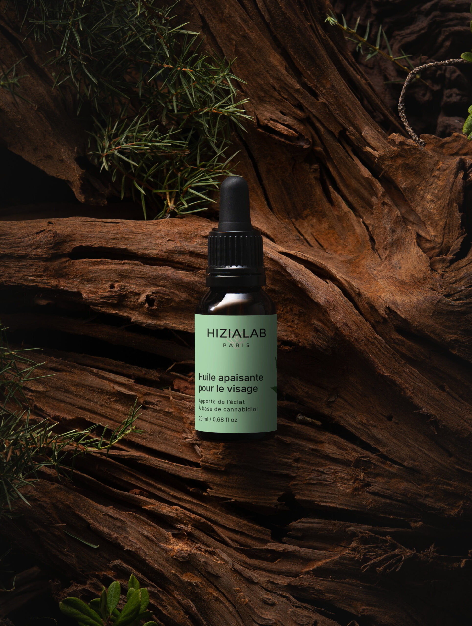 huile apaisante pour le visage