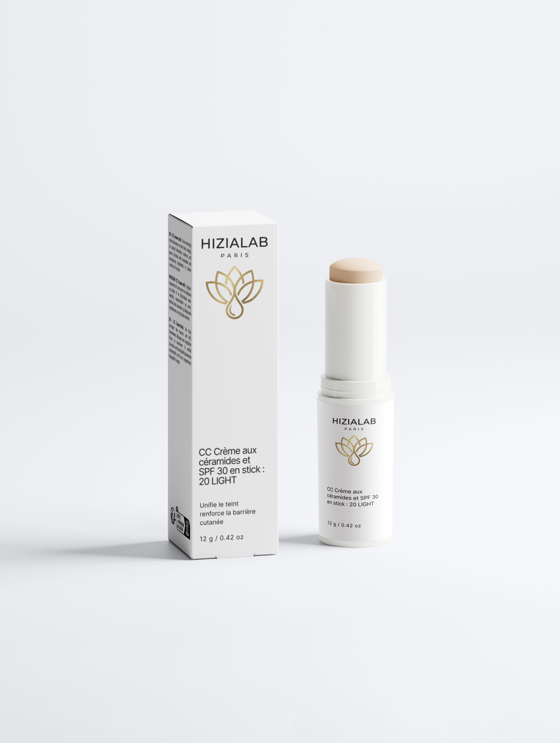 cc crème aux céramides et spf 30 en stick : 20 light