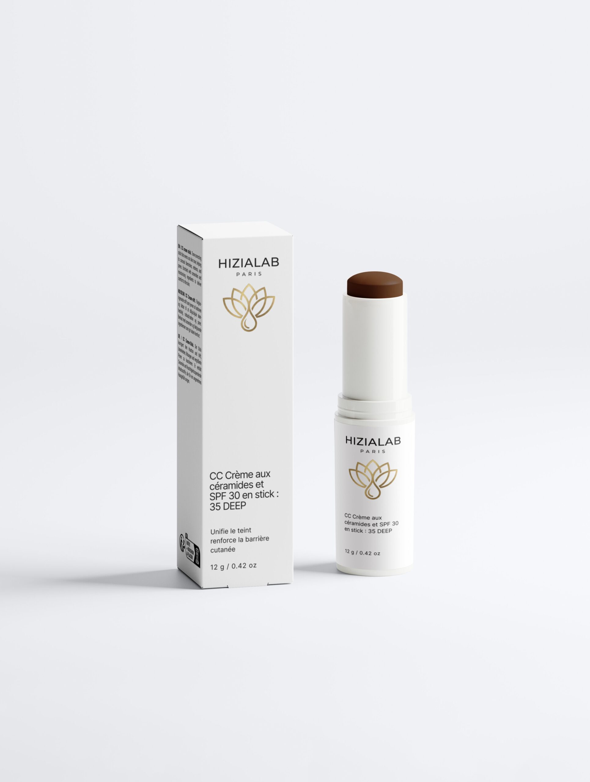 cc crème aux céramides et spf 30 en stick : 35 deep