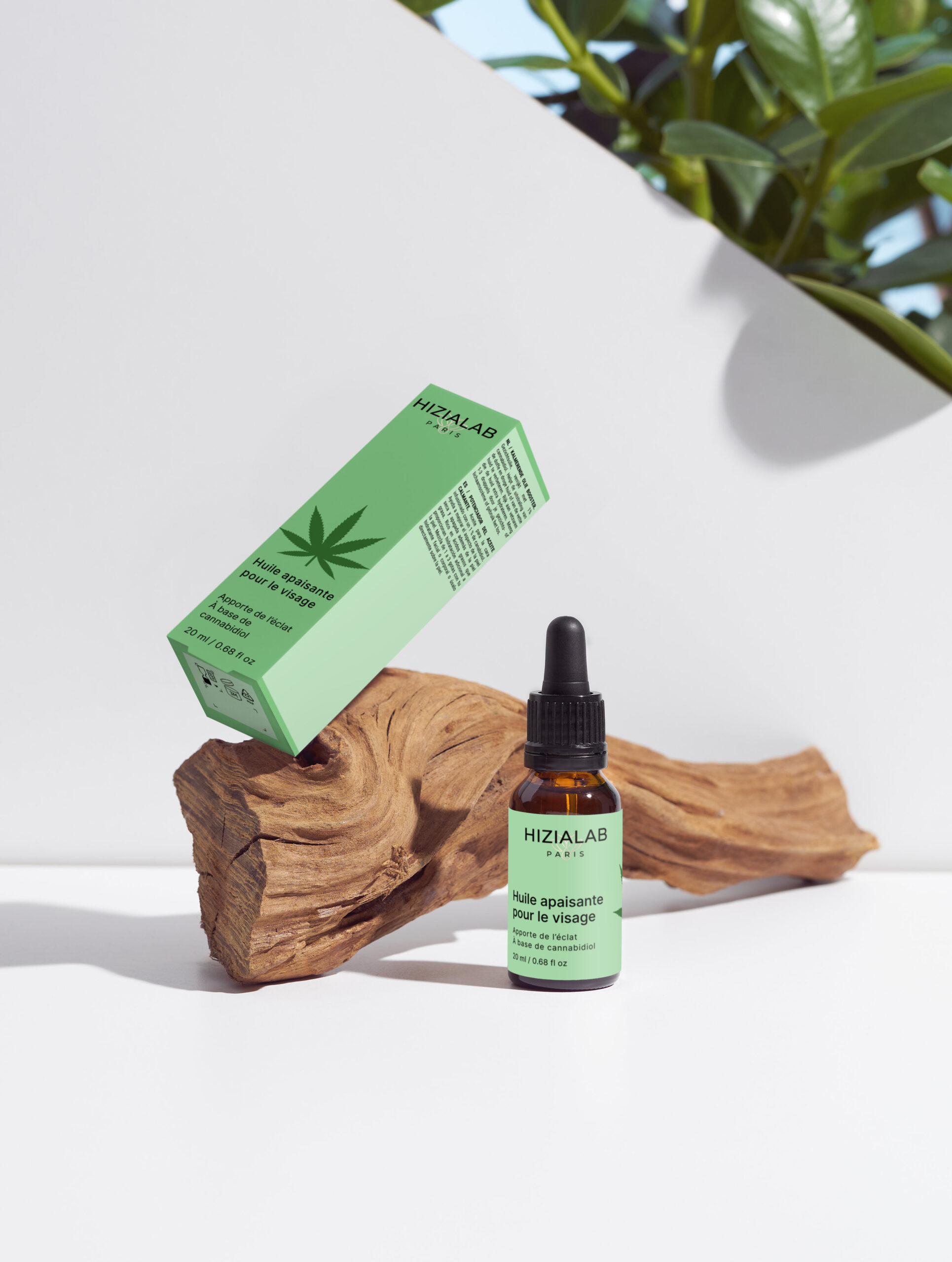 huile apaisante pour le visage