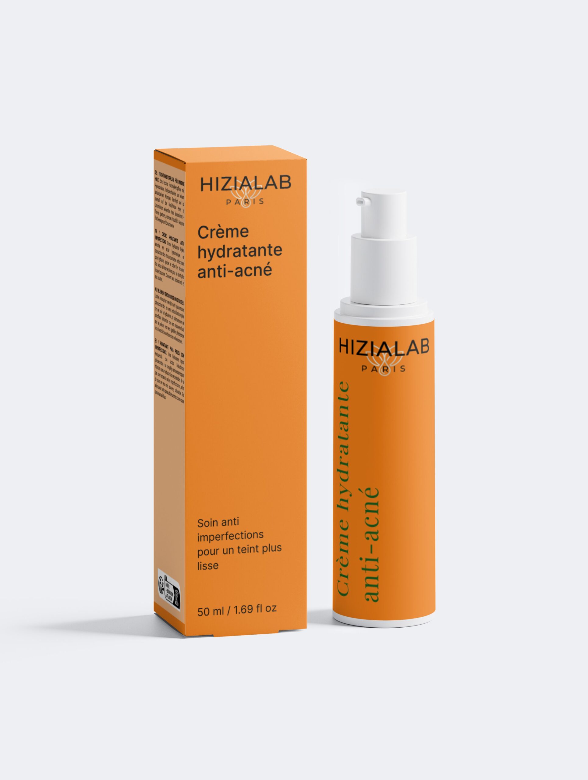 crème hydratante anti acné