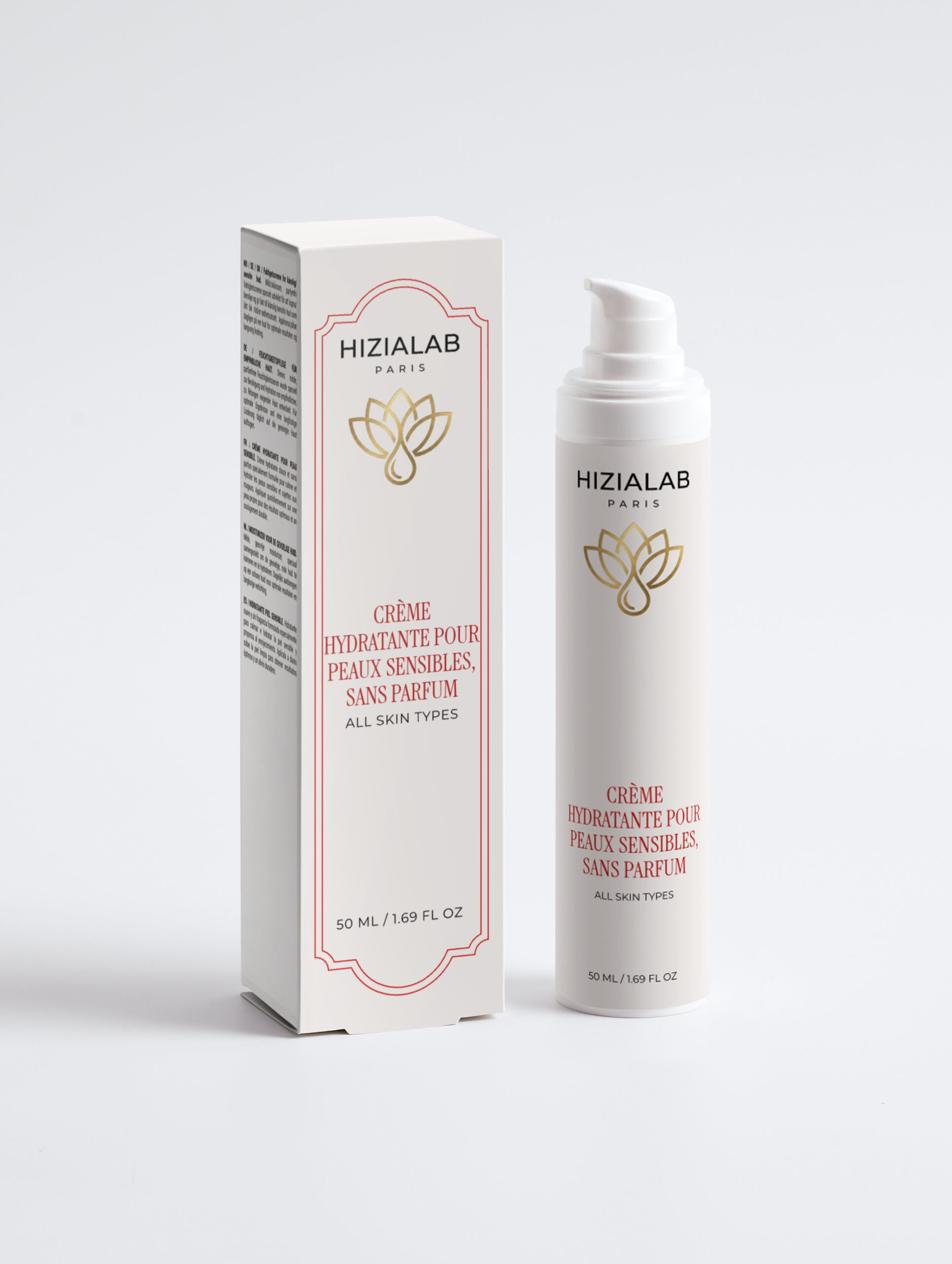 Crema hidratante para pieles sensibles, sin perfume - Imagen 6